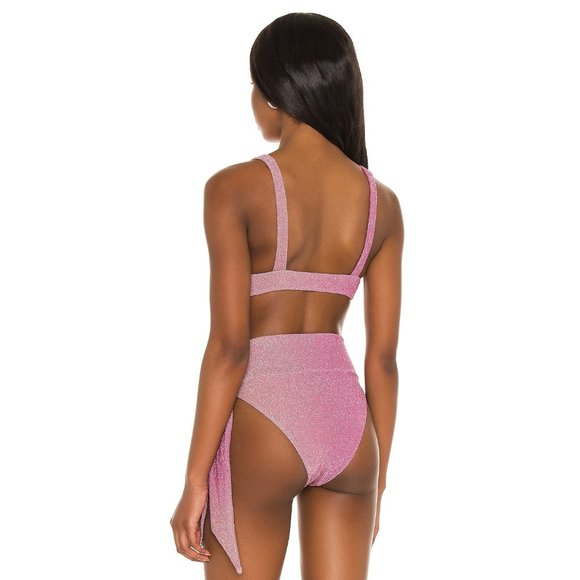 BEACH RIOT Pink Shine Ombre Bikini XS/S - Picture 2 of 4